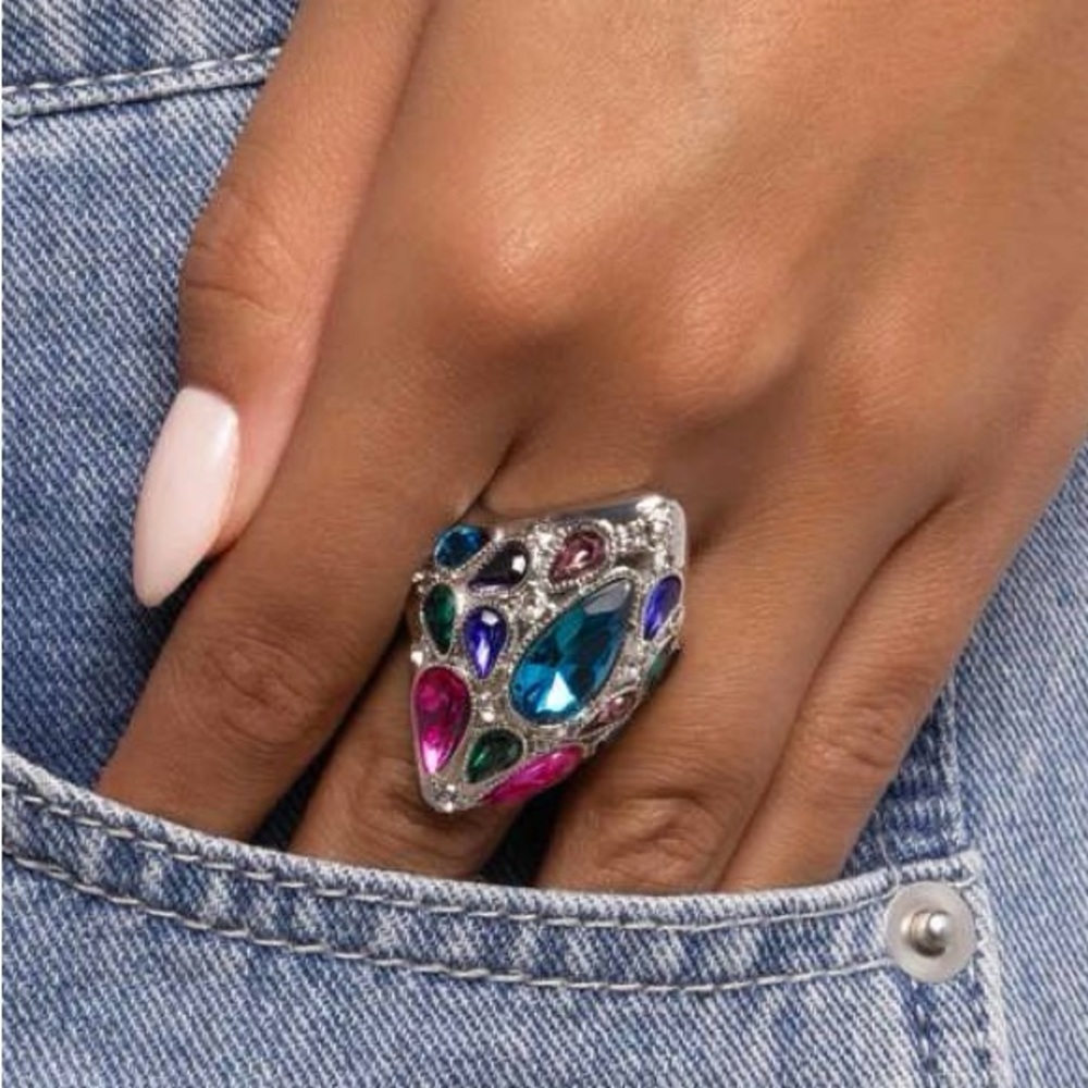 NWT Treasured Multi-Colored Ring(Last One)